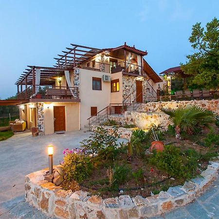 Villa Laskari Sea View Néa Mudaniá Kültér fotó