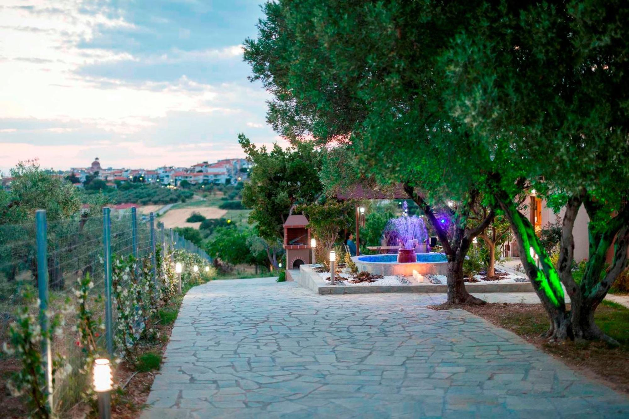Villa Laskari Sea View Néa Mudaniá Kültér fotó