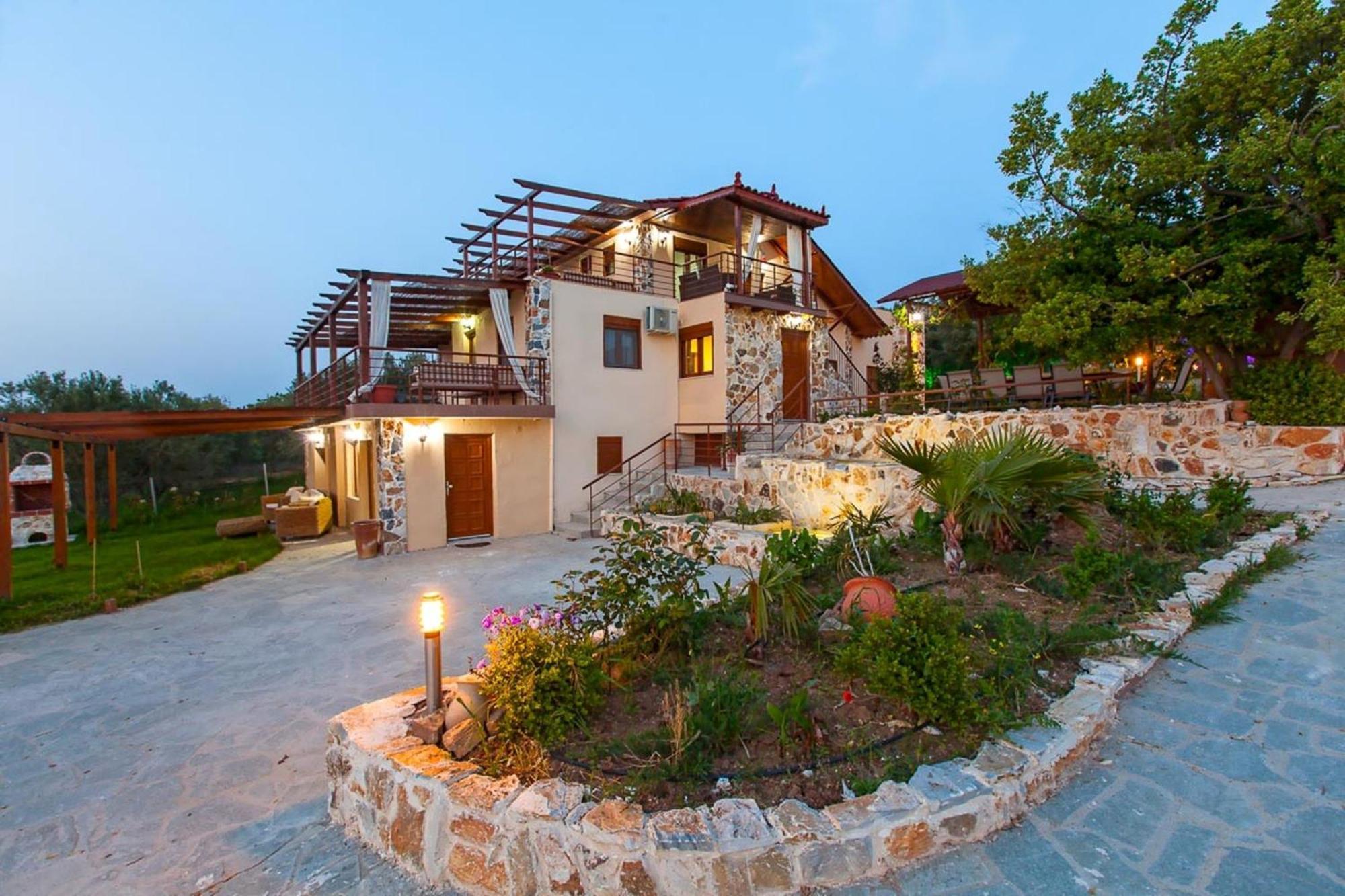 Villa Laskari Sea View Néa Mudaniá Kültér fotó