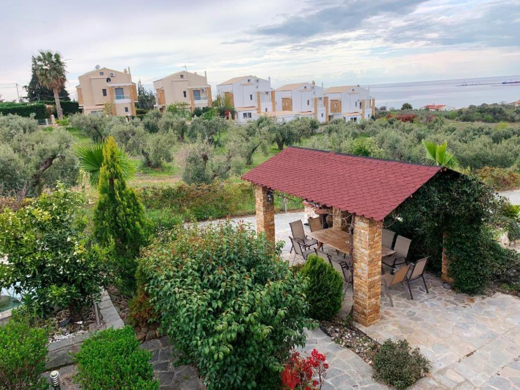 Villa Laskari Sea View Néa Mudaniá Kültér fotó