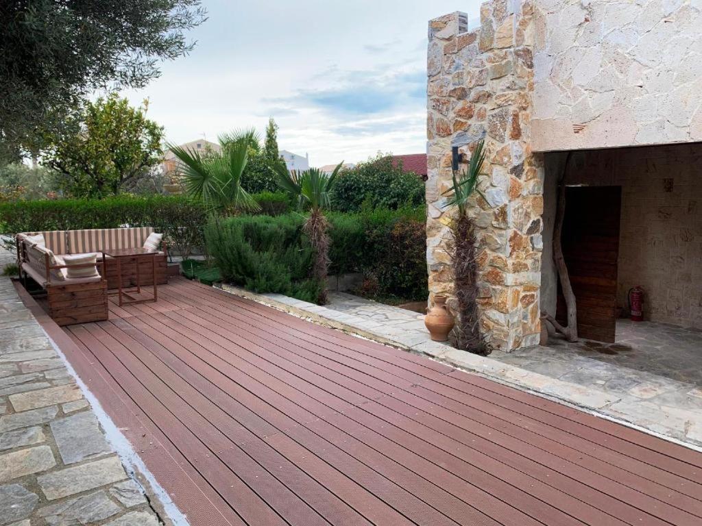 Villa Laskari Sea View Néa Mudaniá Kültér fotó