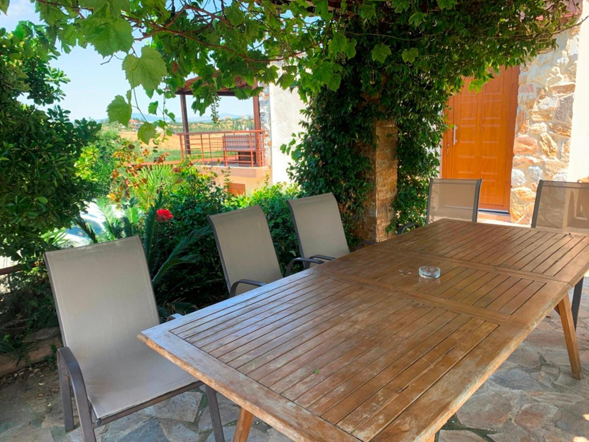 Villa Laskari Sea View Néa Mudaniá Kültér fotó